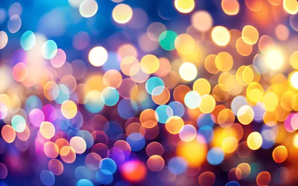  colorful bokeh