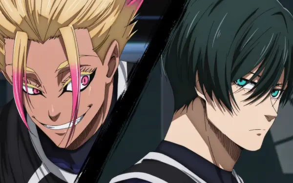  Shidou Ryusei and Rin Itoshi