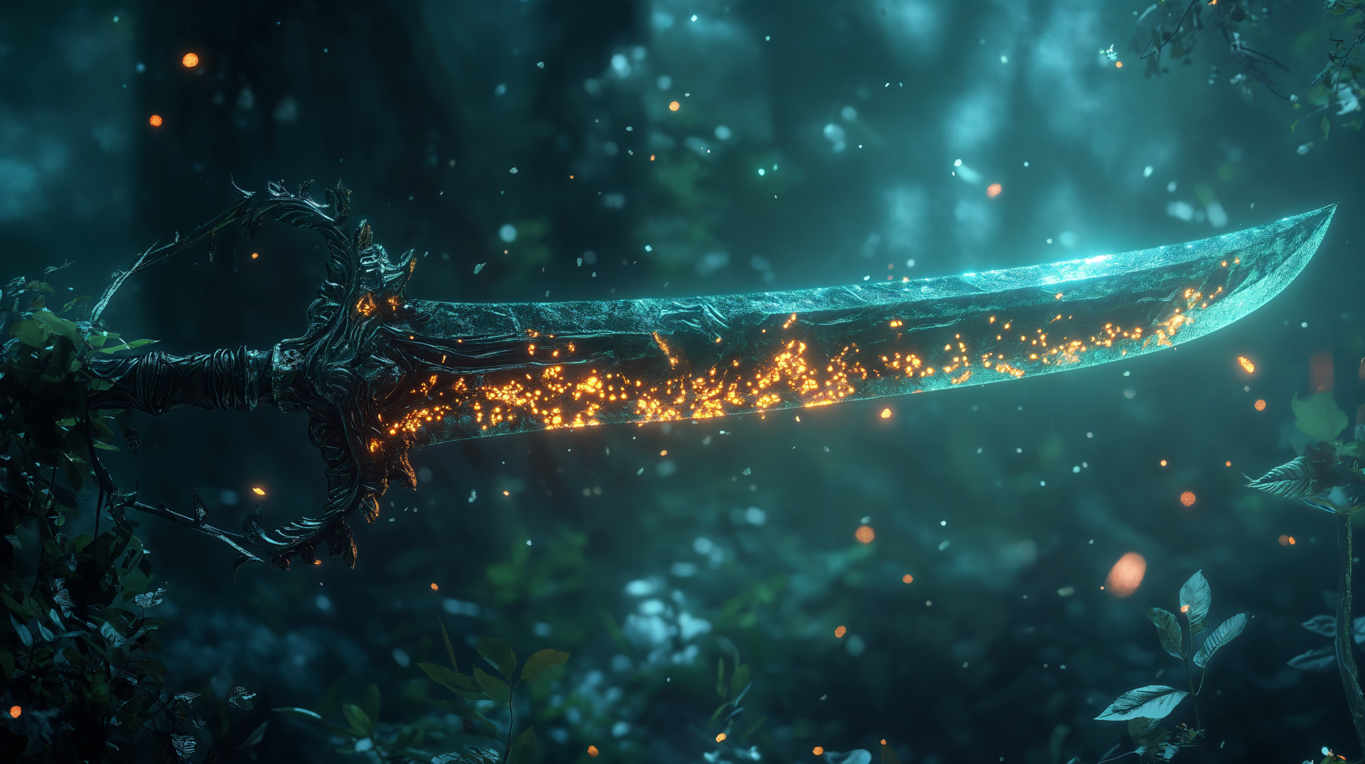 Enchanted Sword: A 4K Ultra HD Fantasy Masterpiece by robokoboto