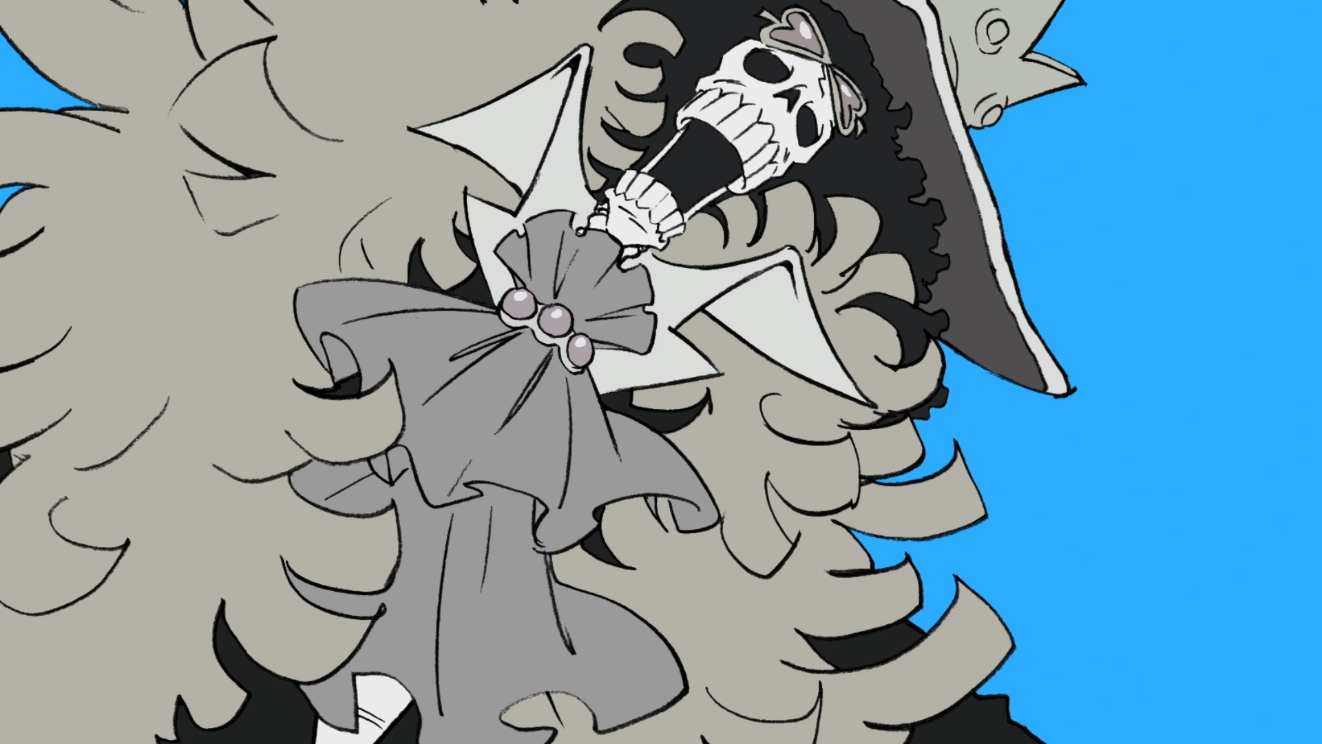 Download Anime One Piece Brook (One Piece) HD Wallpaper