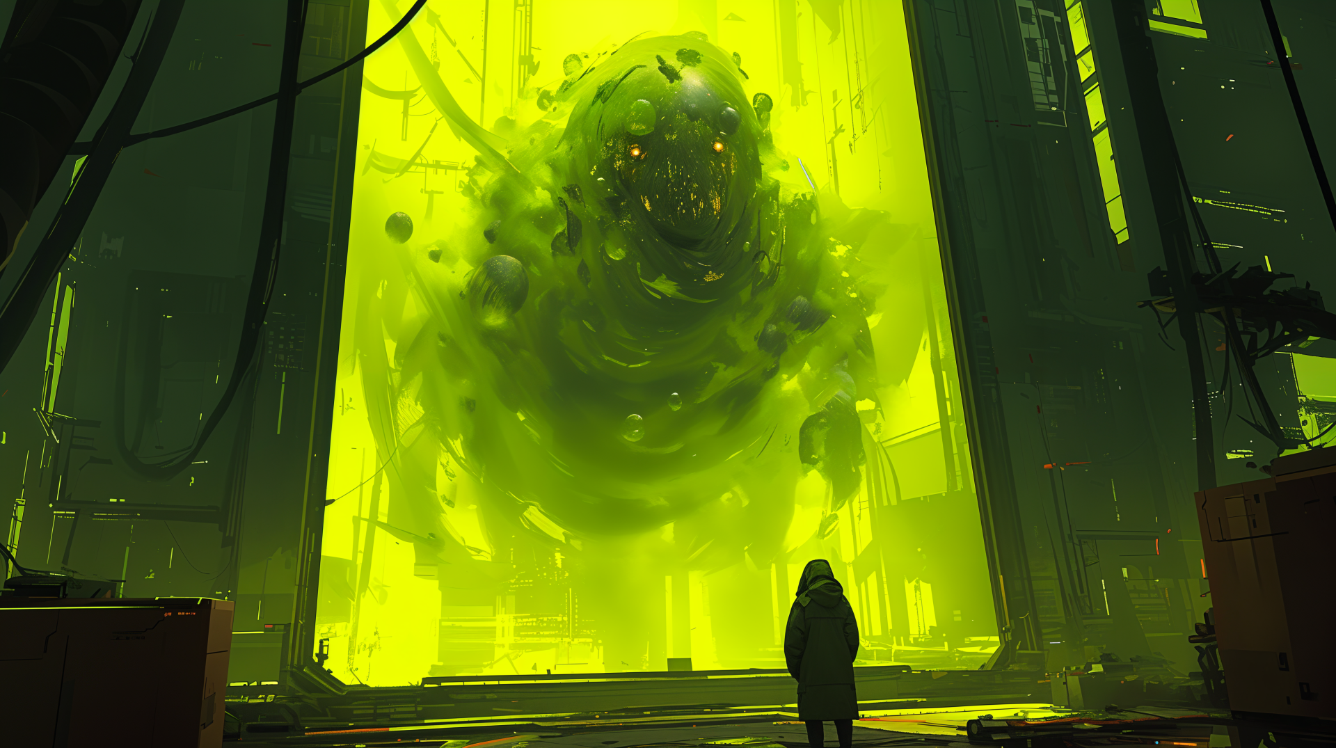 4K Ultra HD Sci-Fi Laboratory Creature Encounter by robokoboto ...