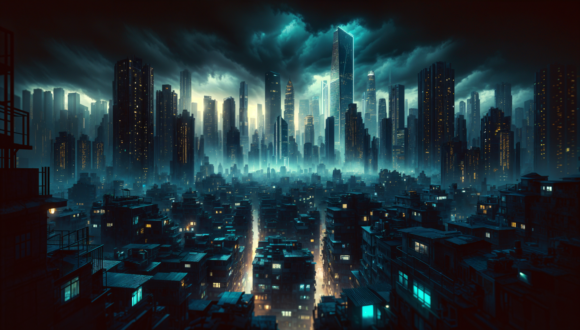 Mystical Cityscape - 4K Ultra HD Wallpaper by AlphaMiner | 4576x2608 ...