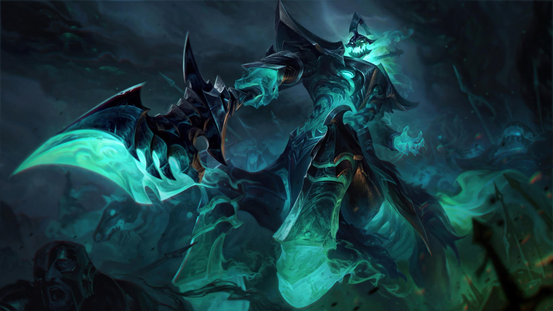 Hecarim Unleashed: 8K Ultra HD League of Legends Wallpaper