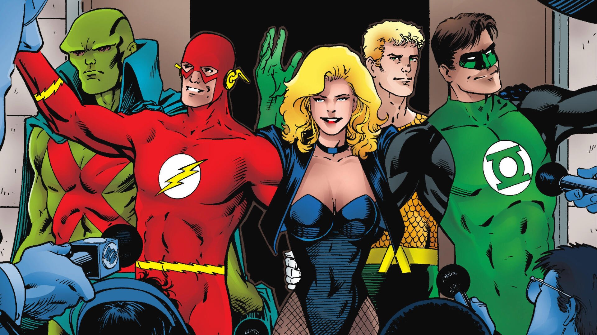 Download JLA: Year One Comic HD Wallpaper by Brian Augustin