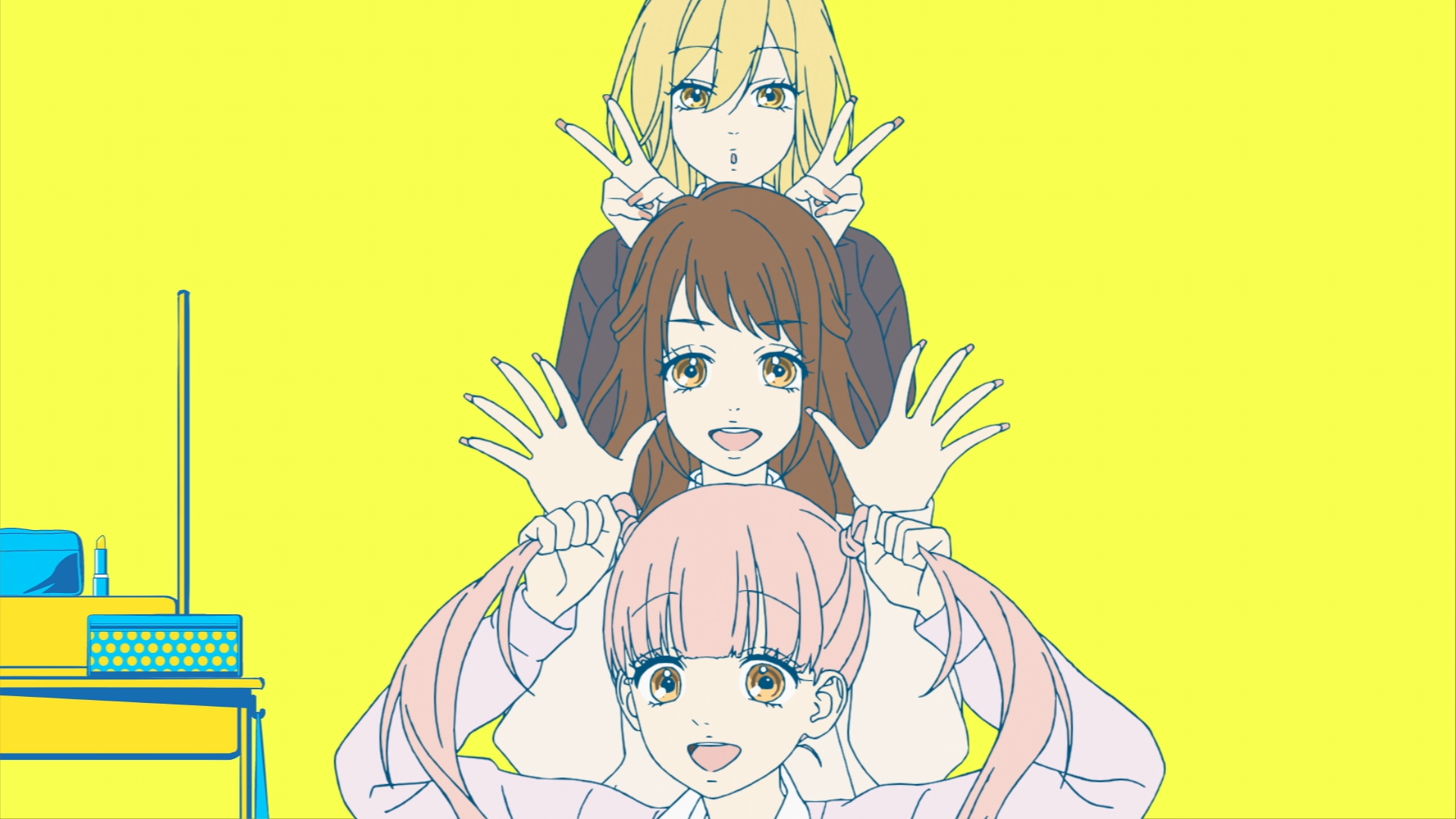 Download Anime Honey Lemon Soda HD Wallpaper