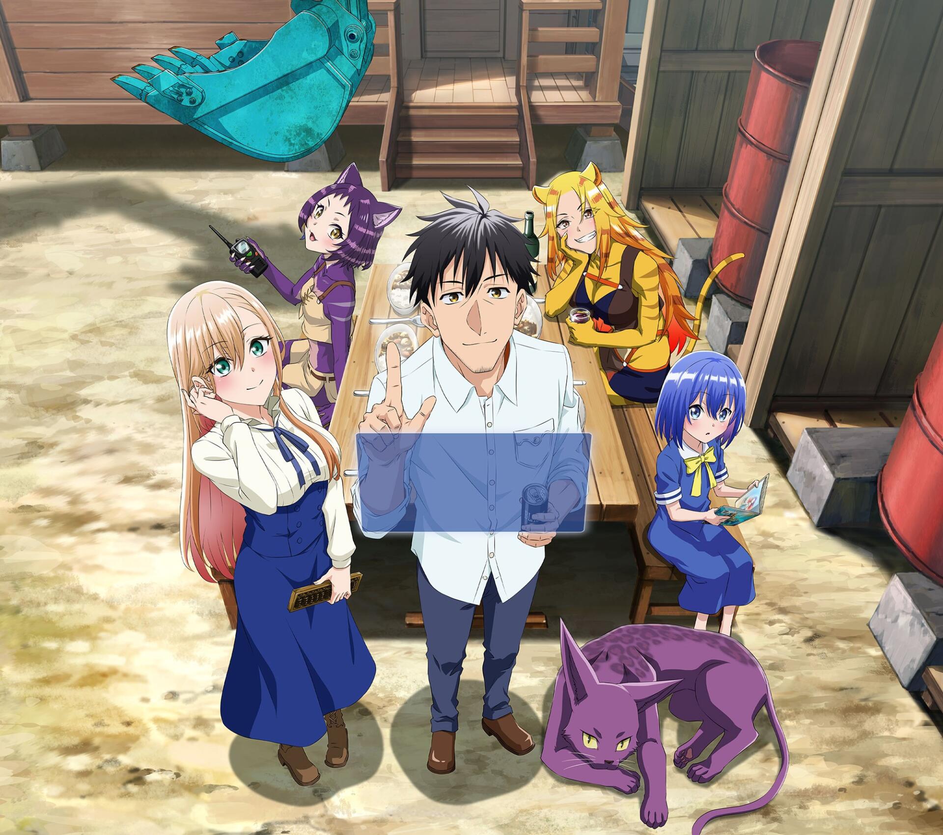 Download Anime The Daily Life Of A Middle-Aged Online Shopper In Another World HD Wallpaper