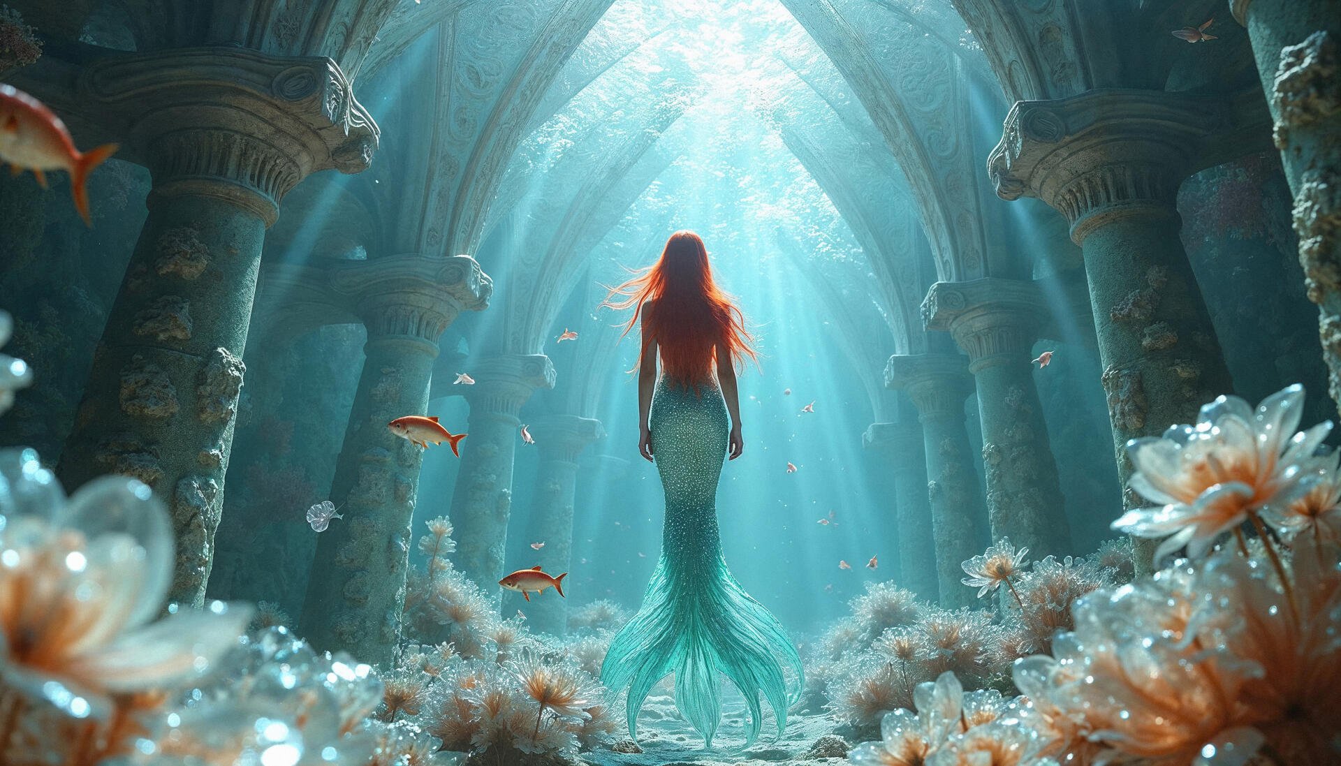 Download Mermaid 4k Ultra HD Wallpaper