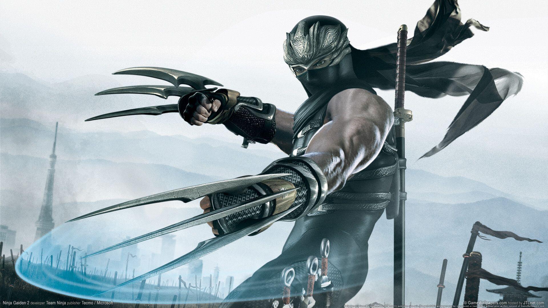 Download Video Game Ninja Ninja Gaiden 2 Black Ryu Hayabusa HD Wallpaper