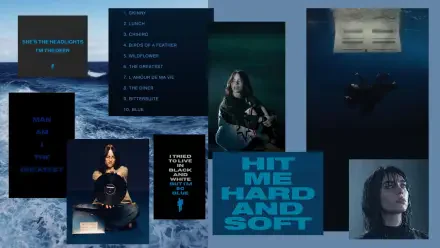 Billie Eilish Hit Me Hard And Soft HD Desktop Wallpaper | Background Image