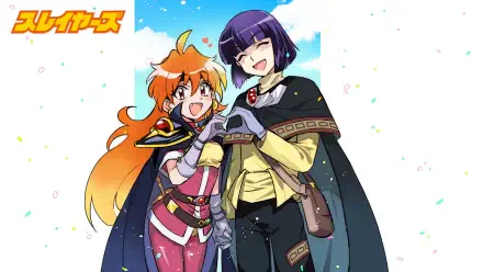 Anime slayers Lina Inverse Xelloss Metallium couple anime couple HD Desktop Wallpaper | Background Image