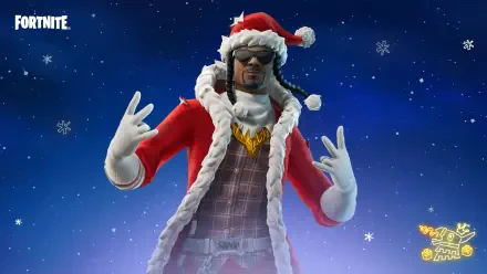 video game Fortnite Snoop Dogg Christmas Christmas Gaming HD Desktop Wallpaper | Background Image