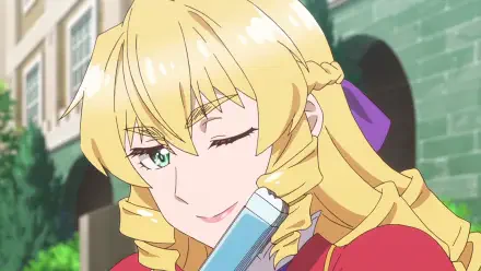 Anime From Bureaucrat to Villainess: Dad's Been Reincarnated! Grace Auvergne HD Desktop Wallpaper | Background Image