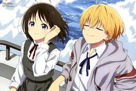 Anime Flower and Asura Hana Haruyama Mizuki Usurai HD Desktop Wallpaper | Background Image