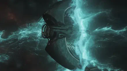 Warframe space planet galaxy Void HD Desktop Wallpaper | Background Image
