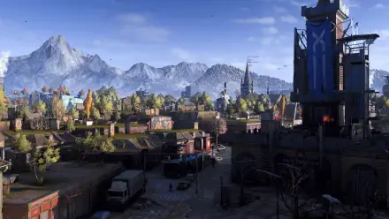 Dying Light 2: Stay Human post apocalyptic video game survival city HD Desktop Wallpaper | Background Image