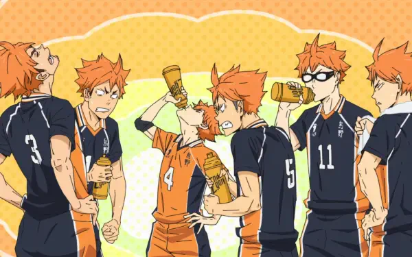 Anime Haikyū!! Shōyō Hinata HD Desktop Wallpaper | Background Image