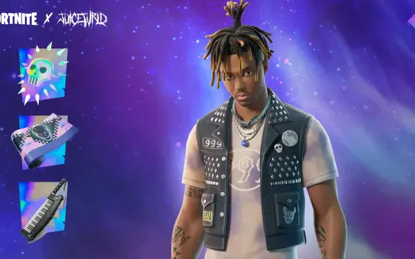 video game Fortnite Juice Wrld HD Desktop Wallpaper | Background Image