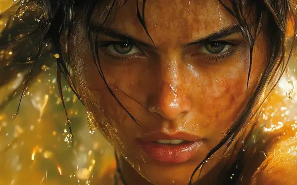 Lara Croft Tomb Raider fan art HD Desktop Wallpaper | Background Image
