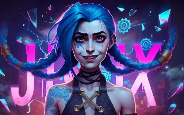 Jinx (League Of Legends) HD Desktop Wallpaper | Background Image