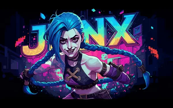 Jinx (League Of Legends) HD Desktop Wallpaper | Background Image