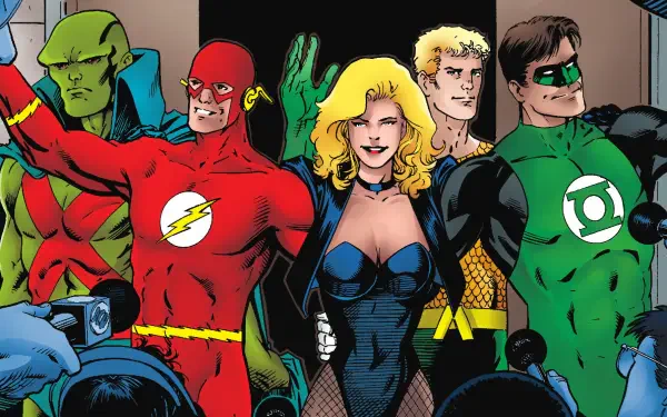 JLA: Year One Comic HD Desktop Wallpaper | Background Image