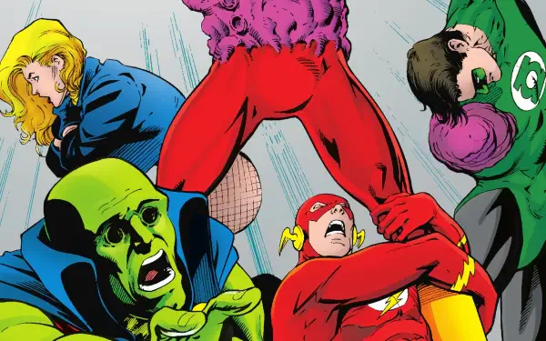 JLA: Year One Comic HD Desktop Wallpaper | Background Image