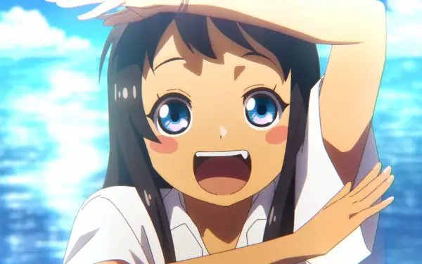 Anime OKITSURA: Fell in Love with an Okinawan Girl but I Just Wish I Know What She's Saying Hina Kyan HD Desktop Wallpaper | Background Image