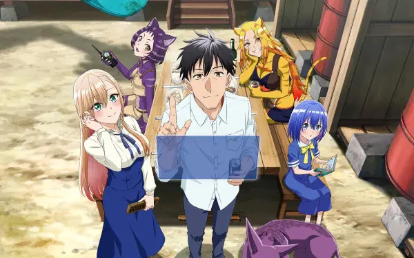 Anime The Daily Life of a Middle-Aged Online Shopper in Another World HD Desktop Wallpaper | Background Image