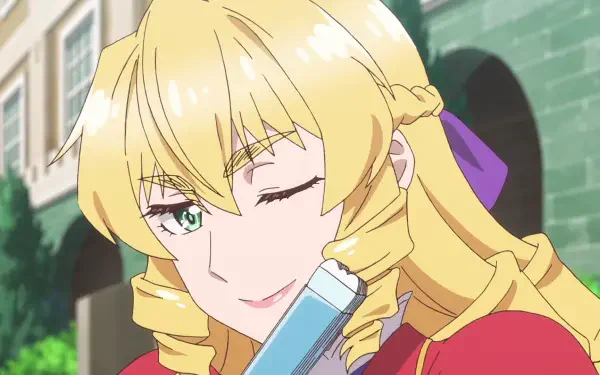 Anime From Bureaucrat to Villainess: Dad's Been Reincarnated! Grace Auvergne HD Desktop Wallpaper | Background Image