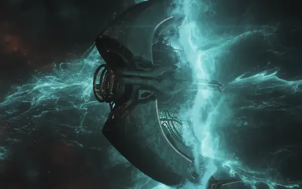 Warframe space planet galaxy Void HD Desktop Wallpaper | Background Image