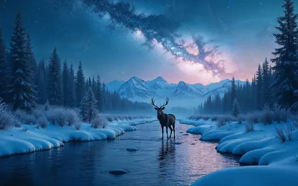 deer HD Desktop Wallpaper | Background Image