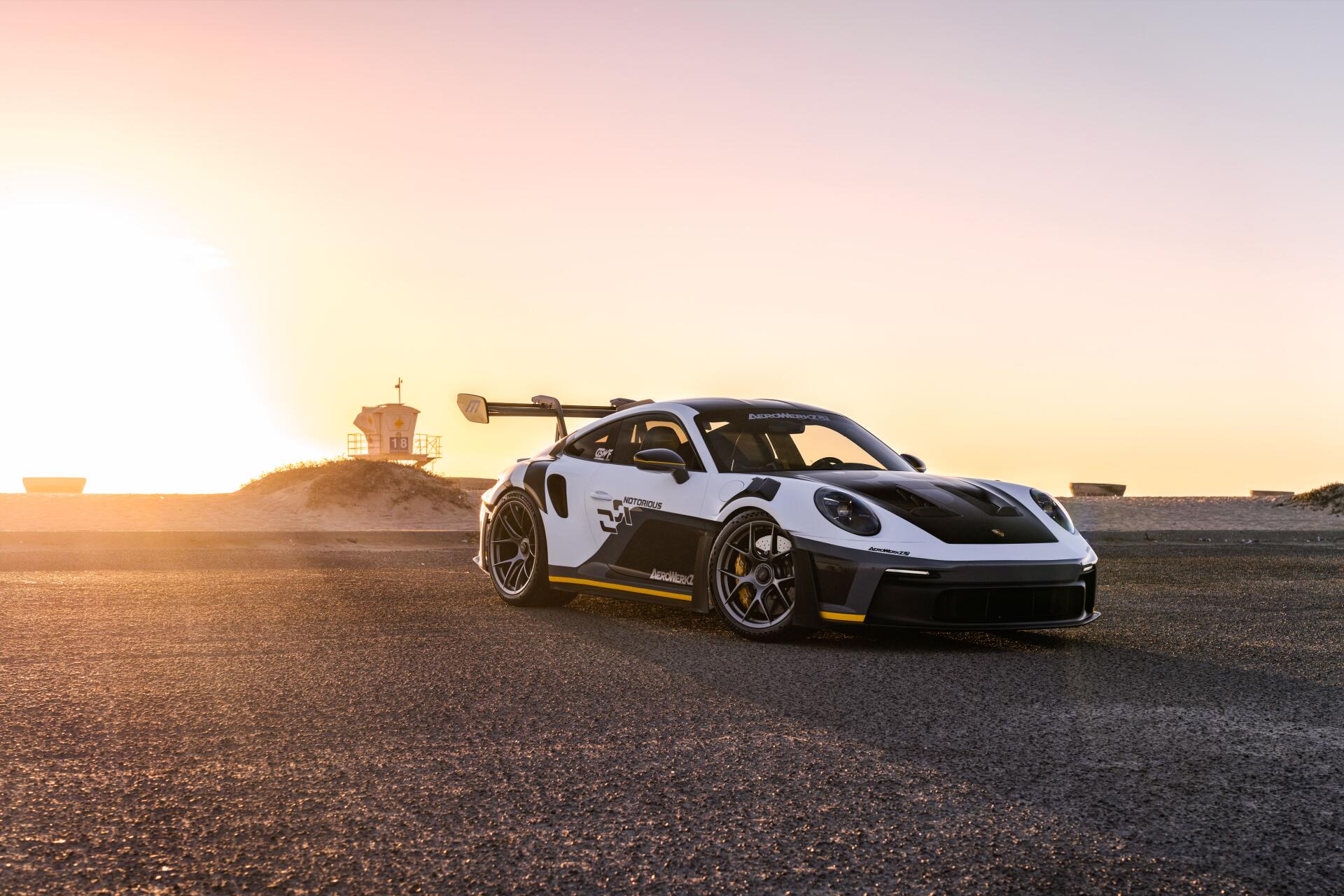 Download Car Porsche GT3 RS 8k Ultra HD Wallpaper