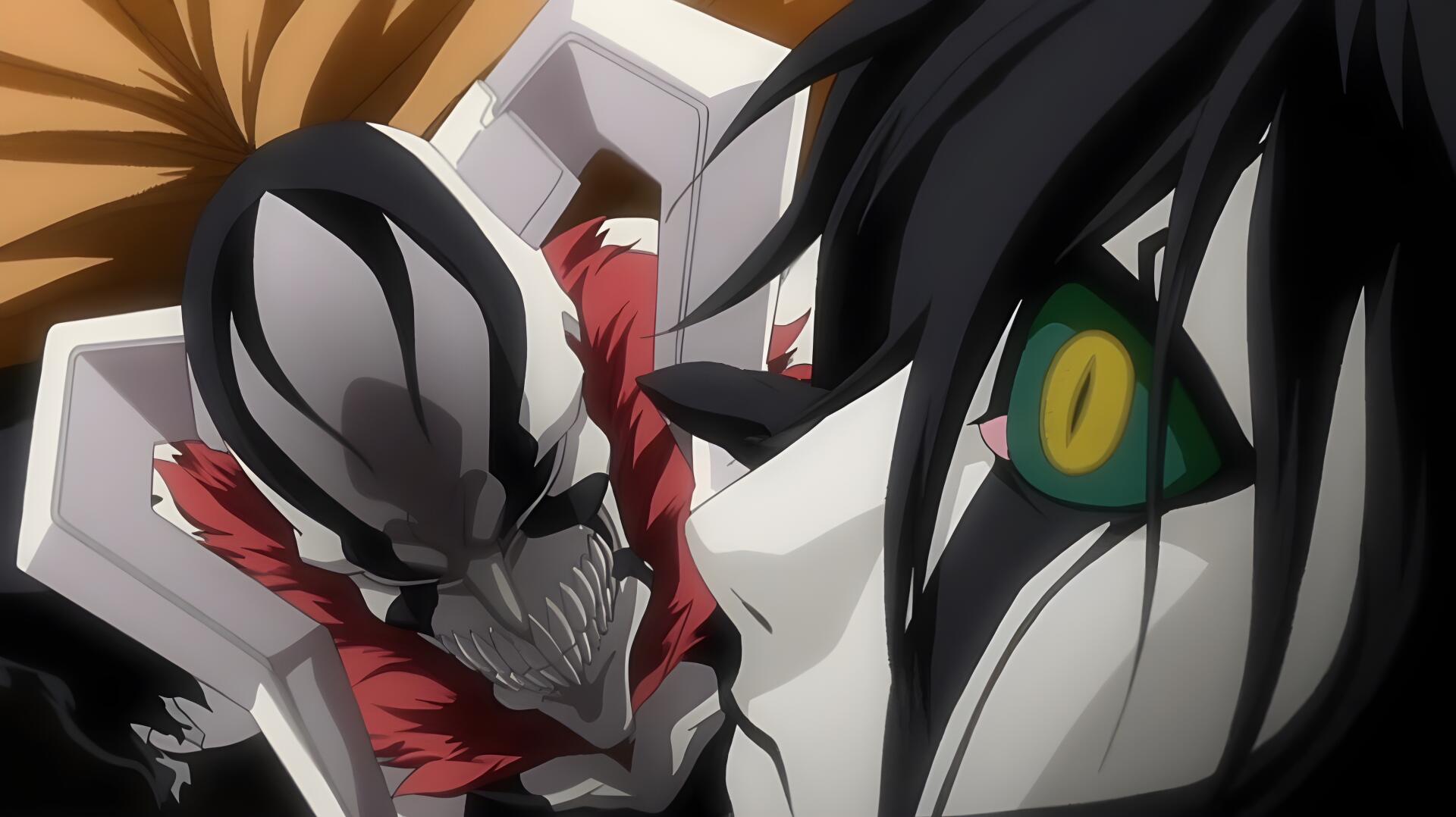 Download Ichigo Kurosaki Ulquiorra Cifer Hollow Ichigo Vastolorde (Bleach) Espada (Bleach) 4k Ultra HD Wallpaper