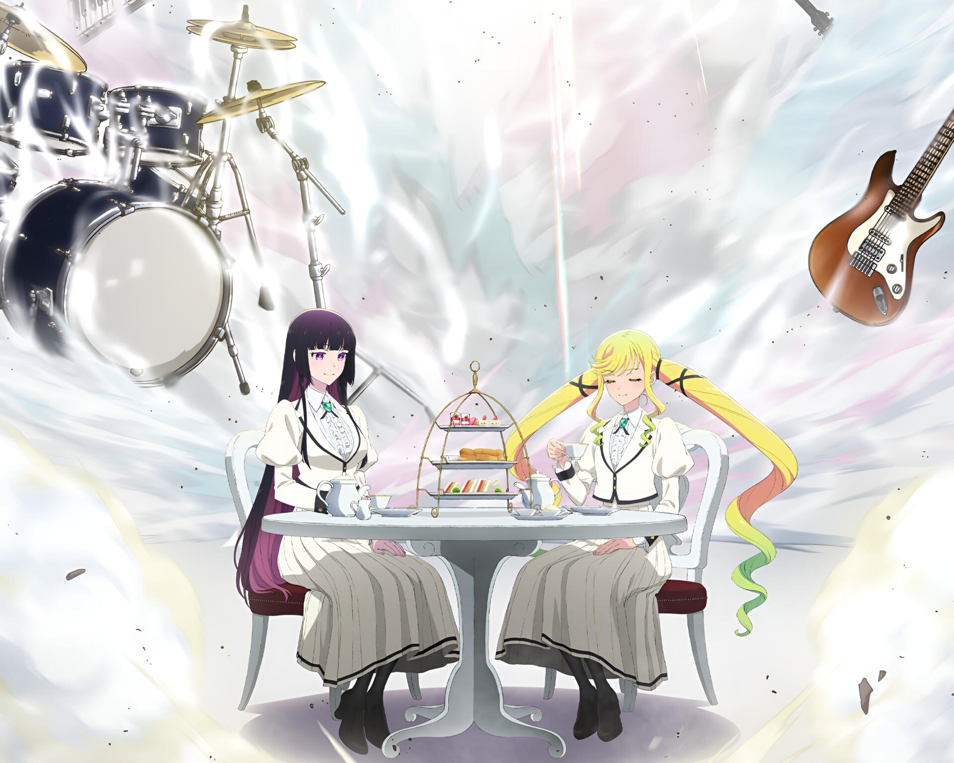 Download Anime Rock Is A Lady’s Modesty Otoha Kurogane Lilisa Suzunomiya HD Wallpaper