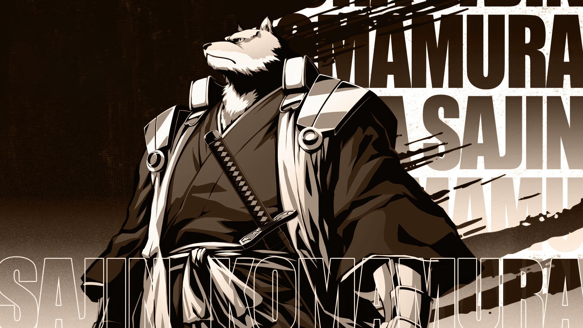 Download Bleach Sajin Komamura 4k Ultra HD Wallpaper