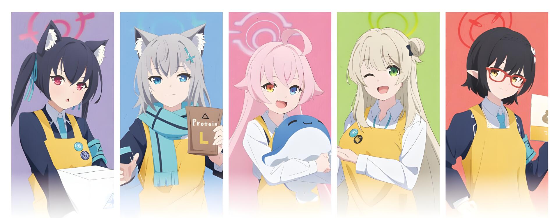 Download Anime Blue Archive Blue Archive The Animation HD Wallpaper