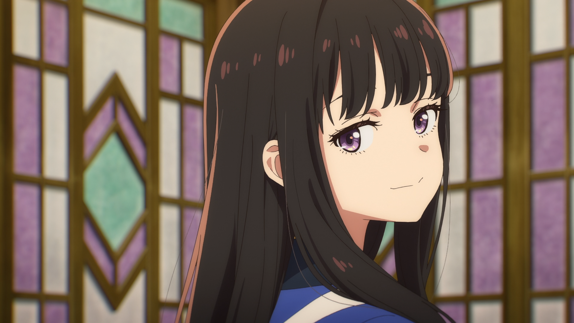 Download Anime Lycoris Recoil Lycoris Recoil -Friends Are Thieves Of Time.- Takina Inoue HD Wallpaper