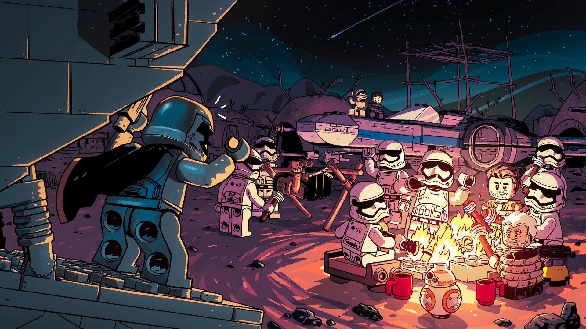 Download Video Game Fortnite Star Wars Stormtrooper Lego HD Wallpaper
