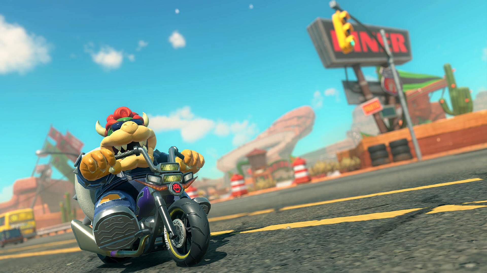 Download Mario Kart World HD Wallpaper