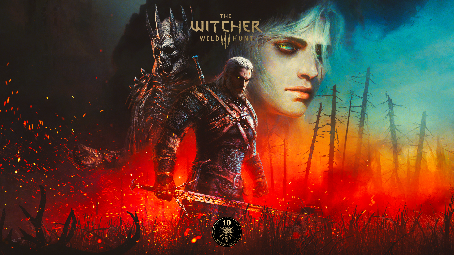 Download The Witcher 3: Wild Hunt Geralt Of Rivia Ciri (The Witcher) Video Game 4k Ultra HD Wallpaper