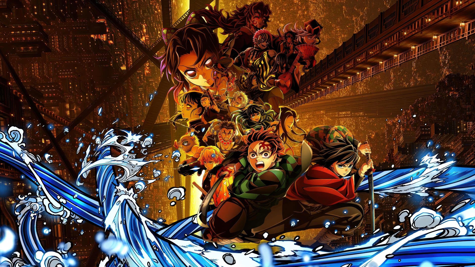 Demon Slayer Infinity Castle 4K Ultra HD Wallpaper Masterpiece 