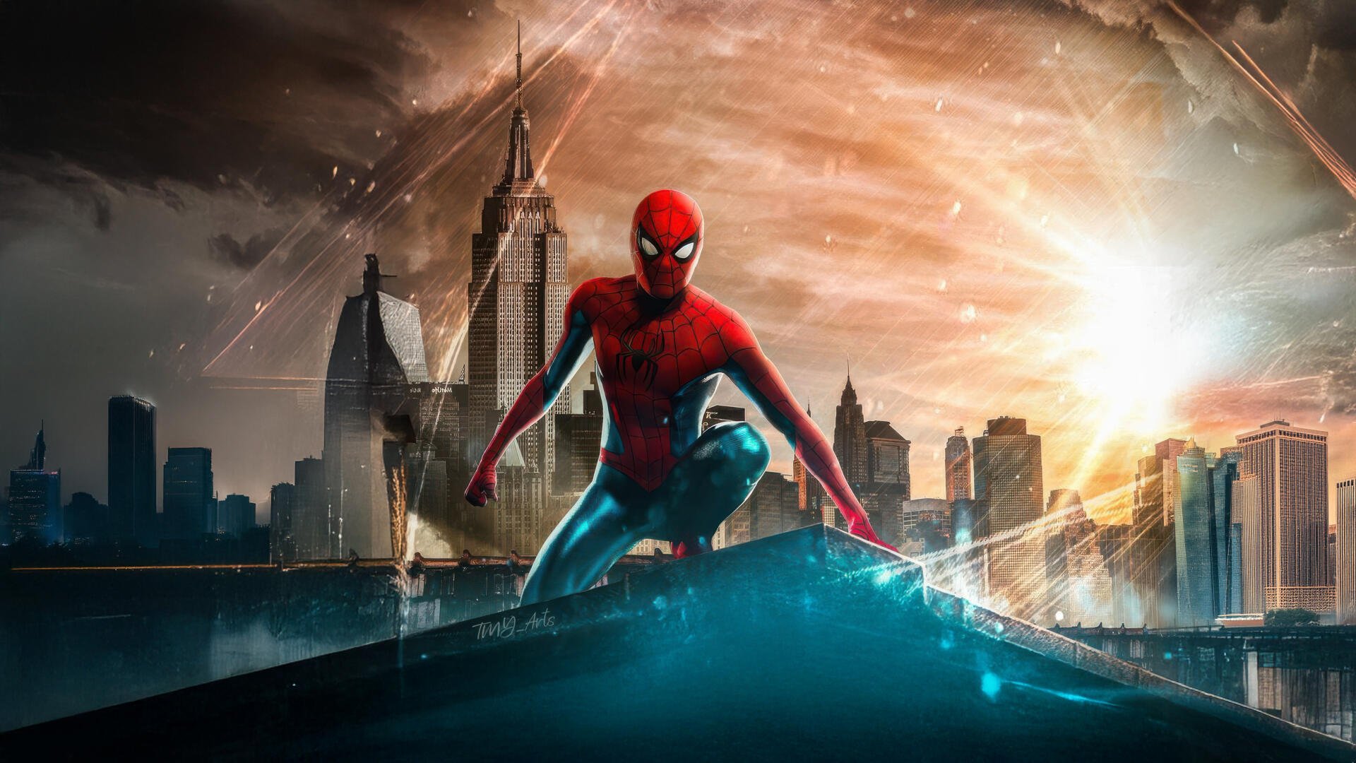 Spider Man Brand New Day Stunning 4K Ultra HD Movie Wallpaper 
