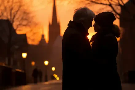 AI Art Romantic HD Desktop Wallpaper | Background Image