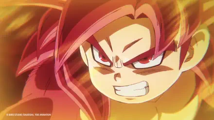 Anime Dragon Ball DAIMA Goku Super Saiyan 4 HD Desktop Wallpaper | Background Image