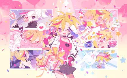 Muse Dash Rin (Muse Dash) Marija (Muse Dash) Buro (Muse Dash) HD Desktop Wallpaper | Background Image