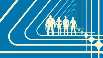 The Fantastic Four: First Steps HD Desktop Wallpaper | Background Image