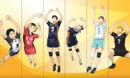 Anime Haikyū!! HD Desktop Wallpaper | Background Image