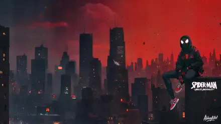 Marvel Studios Miles Morales spider man superhero HD Desktop Wallpaper | Background Image