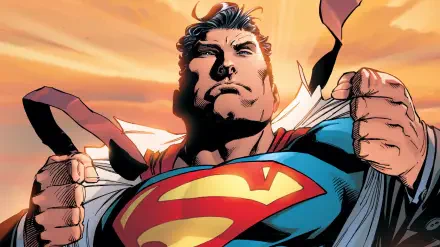 Superman: Up in the Sky HD Desktop Wallpaper | Background Image