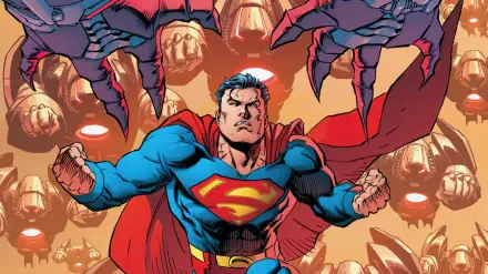 Superman: Up in the Sky HD Desktop Wallpaper | Background Image